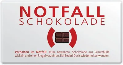 Produktbild von Notfallschokolade 30g