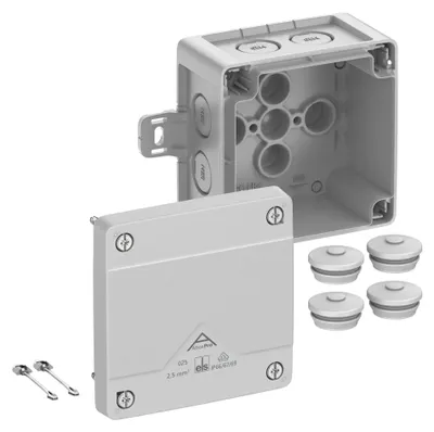 Produktbild von Spelsberg Abzweigkasten Abox Pro 025 AB-L grau 92 x 92 x 60mm IP66/IP67/IP69