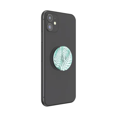 Produktbild von PopSockets PlantCore Grip Farn, Griffigkeit, Durchscheinend, Mehrfarbig, Kunststoff, Blumenmuster, Jede Marke, 1 Stück(e)
