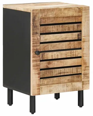 Immagine prodotto di Mobili da bagno vidaXL con ante, marrone e nero, 38 x 33,5 x 58 cm
