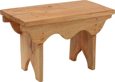 Produktbild von HOCKER "JARNO" | Massivholz, 40cm | Holz Schemel, Natur Blumenhocker