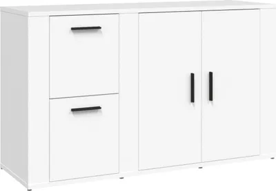 Obrázek produktu pro Příborník bílý 100x33x59,5 cm kompozitní dřevo