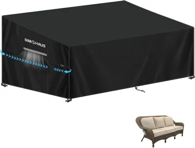 Obrázok produktu pre Obal na záhradnú lavičku 3-miestny, 205 x 99 x 89/61 cm, 420D Oxford tkanina, nepremokavý, s popruhmi