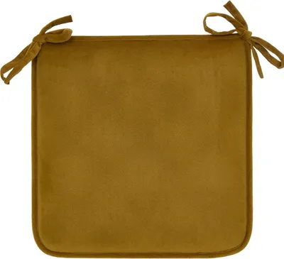 Produktbild von Stuhlgalette lilou mordoré 38x38cm - Atmosphera créateur d'intérieur