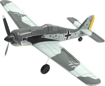 Produktbild von Eachine Mini FW190 400mm Spannweite 2,4G 4 Kanäle 6-Achsen-Gyro XPilot Stabilisierungssystem EPP RC Flugzeug, 2 Batterien BNF Ohne Fernbedienung