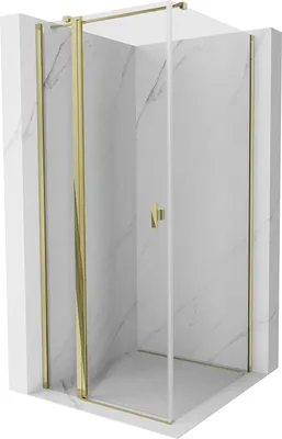 Immagine prodotto di Mexen Mist T cabina doccia ad anta battente 120 x 120 cm, trasparente, oro - 8A4T-120-120-50-00