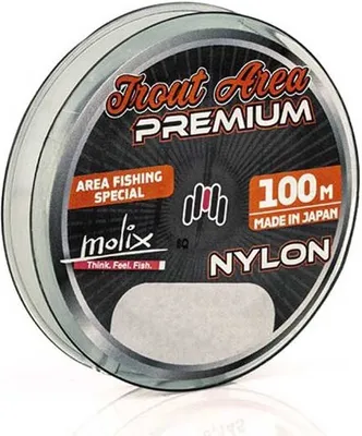 Zdjęcie produktu dla Molix Trout Area Premium Nylon Monofile Schnüre 100 M Szary 0,128 mm Szary 0,128 mm