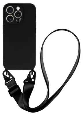 Zdjęcie produktu dla Pokrowiec na telefon komórkowy kompatybilny z Iphone 15 Design 2 Czarny