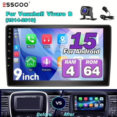 Produktbild von Multimedia-Android-Autoradio – 2-DIN-Autoradio – Unterhaltungssystem für das Auto – Touchscreen-Radio