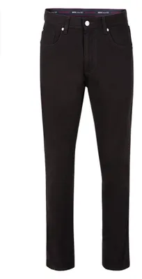 Produktbild von Brühl - Comfort Fit - Herren 5 Pocket Jeans Hose, York (0755183830100), Größe:56, Farbe:Schwarz (999)