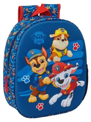 Obrázok produktu pre Safta Paw Patrol 3D 8,64 l batoh modrý  detský modrý, univerzálna veľkosť