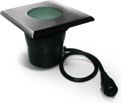 Produktbild von Easy Connect Einbauleuchte 10x10cm (Edelstahl 316L) (IP 67 MR 20 LED 3000K Einbautiefe 95mm)