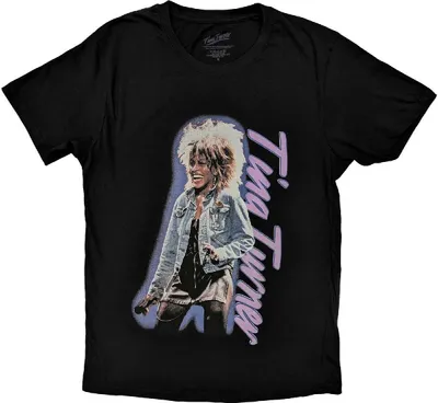 Produktbild von Tina Turner - T-Shirt für Herren/Damen Uni RO8792 (L) (Schwarz)