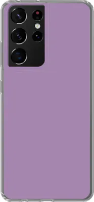 Produktbild von MuchoWow® Handyhülle Schutzhülle Hülle für Telefoonhoesje Samsung Galaxy S21 Ultra Innenbereich - Violett - Farben - Farbe - Einfarbig Silikon Softcase Handy Hülle - Mobiltelefon