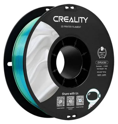 Obrázek produktu pro Creality SILK BLUE GREEN 1.75mm 1kg