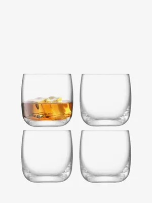 Tumbler-Set 4er-Pack 300 ml, klares Glas, spülmaschinenfest