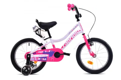 Obrázok produktu pre DETSKÝ BICYKEL CAPRIOLO DIAVOLO KID 16"HT white pink