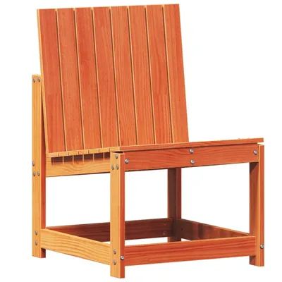 Immagine prodotto di Sedia da Giardino Marrone Cera 50,5x55x77cm Legno Massello Pino