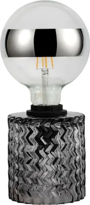 Image de Pauleen Crystal Smoke Tischleuchte max20W E27 Rauchglas