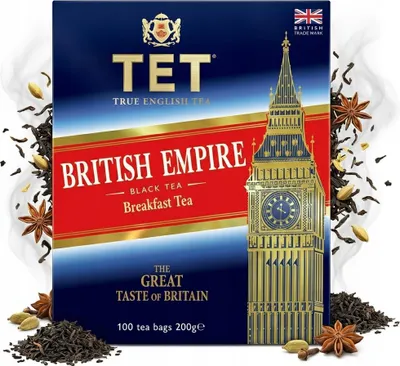 Obrázok produktu pre Herbata czarna British Empire mieszanka 100 torebek