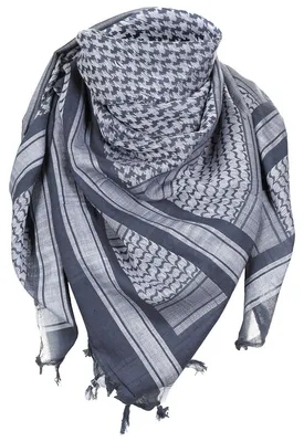 Produktbild von Halstuch, "Shemagh", Supersoft, foliage-weiß