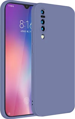 Immagine prodotto di Custodia per Xiaomi Mi 9 Morbido silicone liquido, custodia in gomma antiurto Grigio