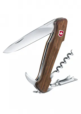 Immagine prodotto di Victorinox Wine Master, coltello con lama bloccabile, coltello multi-tool, punta a clip, legno, legno, 6 utensili