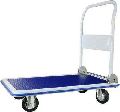 Produktbild von AWTOOLS 4-Rad-Lagerwagen, 300 kg Tragkraft, Plattform 90 x 60 cm