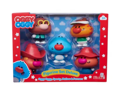 Produktbild von Simba 109356134 OGGY OGGY Figurenset Deluxe