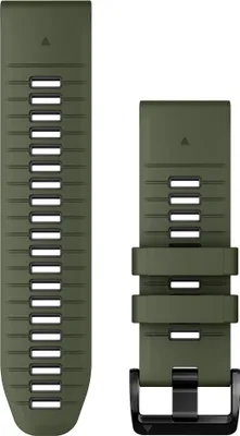 Garmin 010-13281-07 Quickfit Silikonband 26 mm Moos/Graphit 1