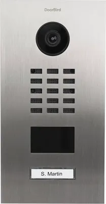 Produktbild von BIRD HOME AUTOMATION DoorBird 423870062 IP-Video-Türsprechanlage LAN Außeneinheit Edelstahl (gebürst