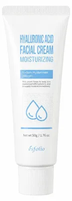 Immagine prodotto di Esfolio - Crema viso all'acido ialuronico, 50g