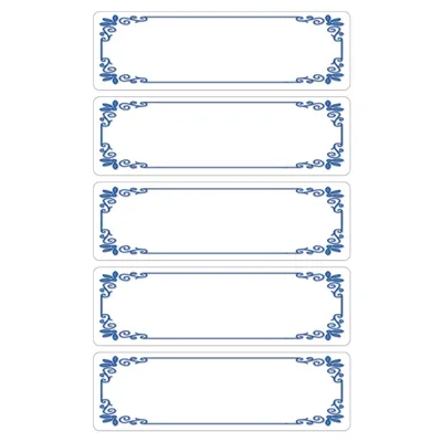 Produktbild von Zweckform 59528 PG 15ST Einmachetikett eckig blau