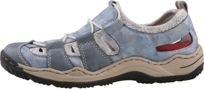 Produktbild von Rieker L0561-12 - Rieker Trekkingschuh Damen Blau  Rieker Farbe: blau, Größe: 43,