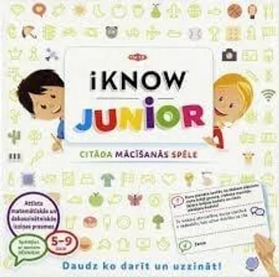 Produktbild von Taktik-Brettspiel Iknow Junior (auf Lettisch)