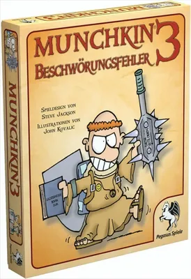 Produktbild von Munchkin 3 - Beschwörungsfehler / Kartenspiel