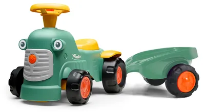 Produktbild von FALK - Kinderwippe Maurice grün mit Abstellgleis