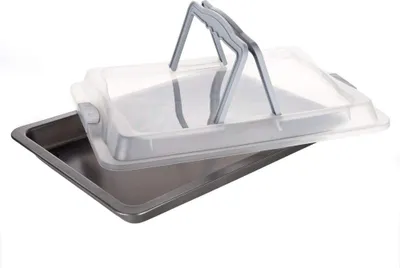 Immagine prodotto di Teglia antiaderente CULINARIA 42 x 29 x 4 cm, con coperchio