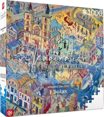 Image de GOOD LOOT Puzzle Fantaisie : Edward Dwurnik - Radzymin 1000 pièces