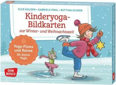 Obrázok produktu pre Kinderyoga-Bildkarten zur Winter- und Weihnachtszeit