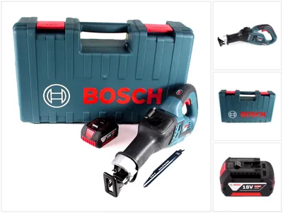 Produktbild von Bosch GSA 18V-32 Akku Reciprosäge 18V Säbelsäge Brushless im Handwerkerkoffer + 1x 4,0Ah Akku - ohne Ladegerät