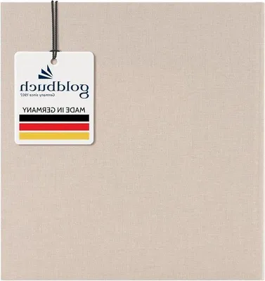 Obrázek produktu pro Béžové fotoalbum 25 x 25 cm, 60 stran, plátno