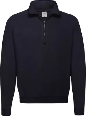 Image de Sweat-shirt / pull zippé Fruit Of The Loom BC1370 (L) (Bleu foncé)