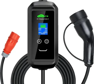 Obrázok produktu pre Nabíjačka pre elektromobily, kompatibilná s typom 2, ovládanie cez Wi-Fi, 16 A, 3-fázová, 11 kW, 5 m