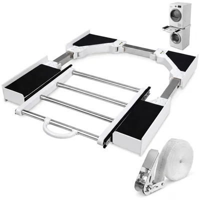 Verbindungsframe für Waschmaschine & Trockner, 46-72 cm