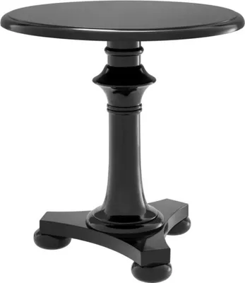Produktbild von Casa Padrino Luxus Designer Tisch / Beistelltisch Schwarz 65 x H. 65 cm - Limited Edition