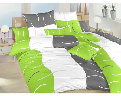 Obrázek produktu pro Flanelové povlečení Island kiwi 140x200, 70x90 cm