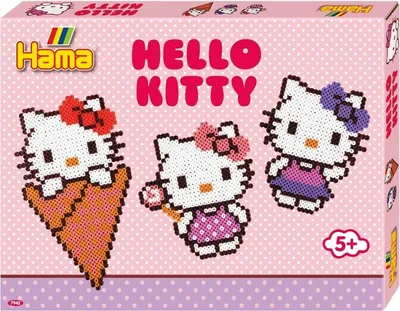 Produktbild von Hama Geschenkpackung Hello Kitty Midi-Bügelperlen
