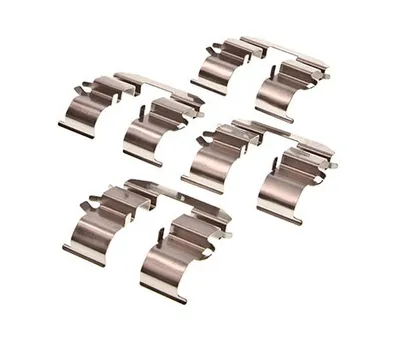 Produktbild von MAXGEAR 27-2526 Zubehörsatz Scheibenbremsbelag Hinten für HYUNDAI ix35 (LM, EL, ELH) für KIA SPORTAGE (SL) für MAZDA 2 (DY)
