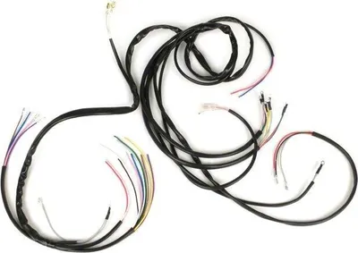 Image de BGM faisceau de câbles d'origine Vespa Sprint150 (allemand) avec la batterie, les clignotants et la serrure de contact